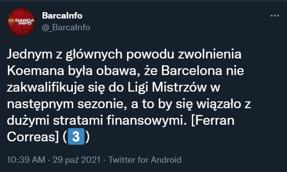 To był GŁÓWNY POWÓD zwolnienia Koemana!